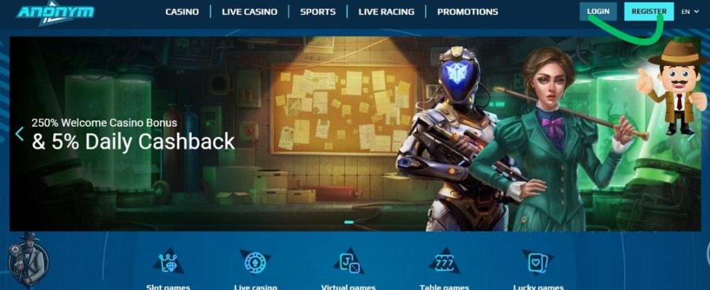 Anonym Bet Casino