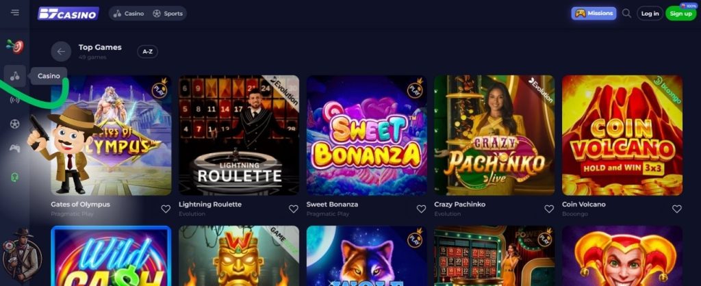 B7 Casino spellen