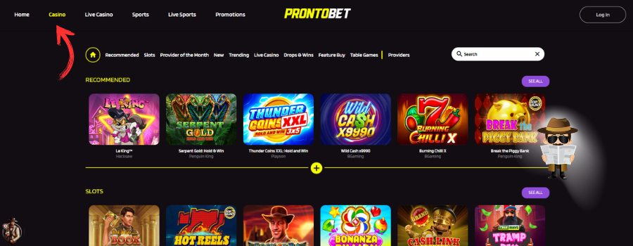 Prontobet Casino slot