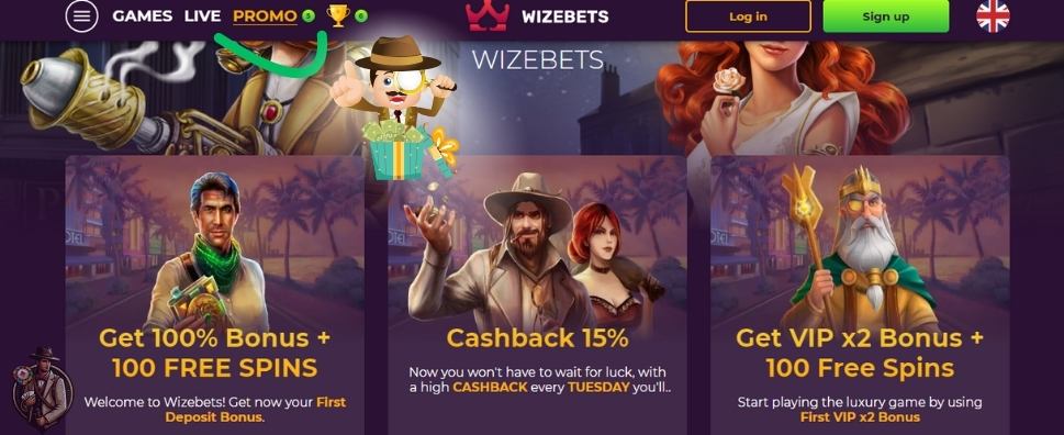 wizebets casino bonus