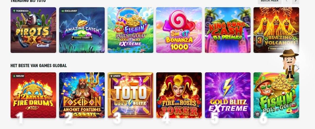 Toto casino spelen