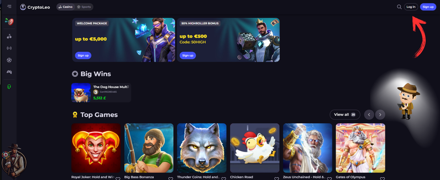 CryptoLeo Casino