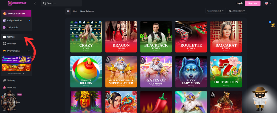 HunnyPlay casino slot