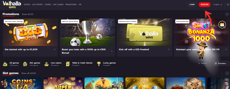 Valhallawins Casino