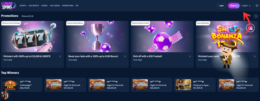 LunarSpins Casino