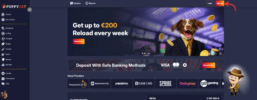 Puppybet Casino