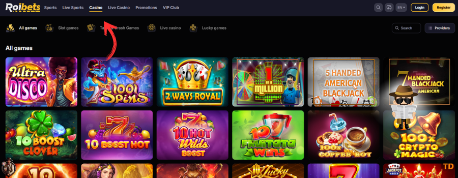 Roibets Casino slot