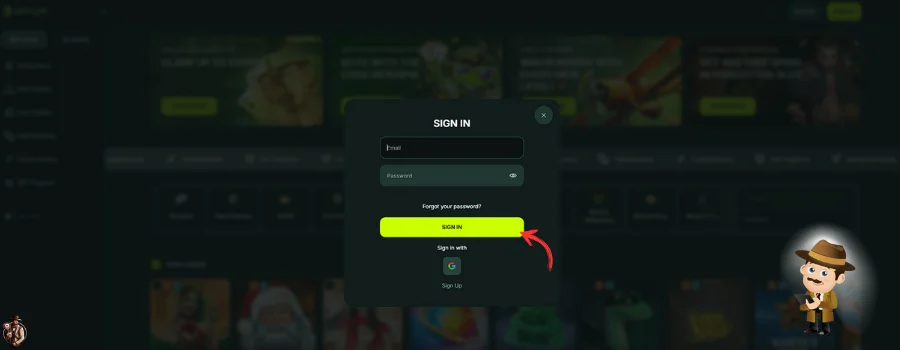 BetNJet Casino inloggen