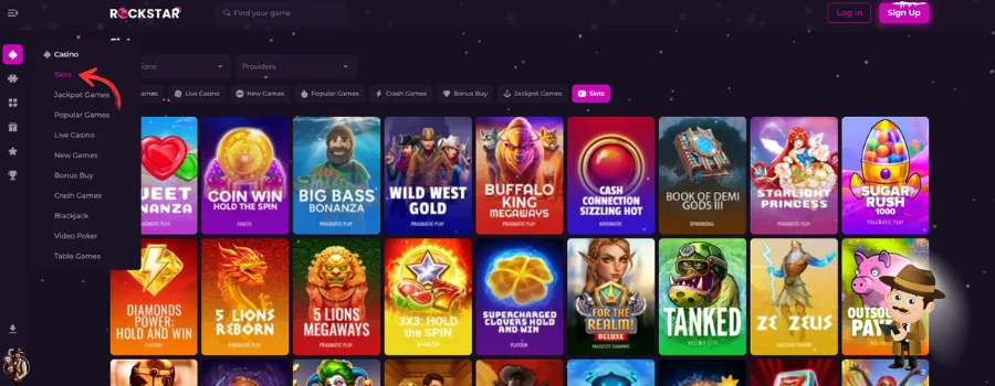 Rockstar Casino Spellen