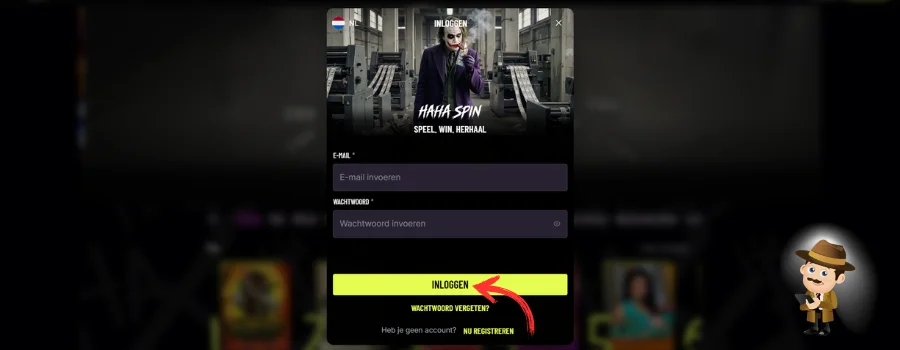 HahaSpin Casino inloggen