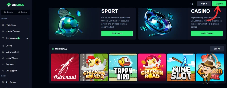 OnLuck Casino