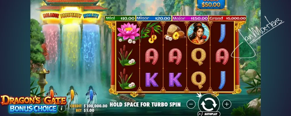 Dragon's Gate Bonus Choice spelen
