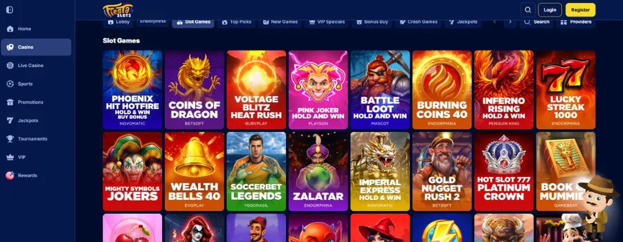 FiestaSlots Casino Spellen