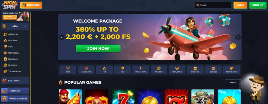 HighSpin Casino